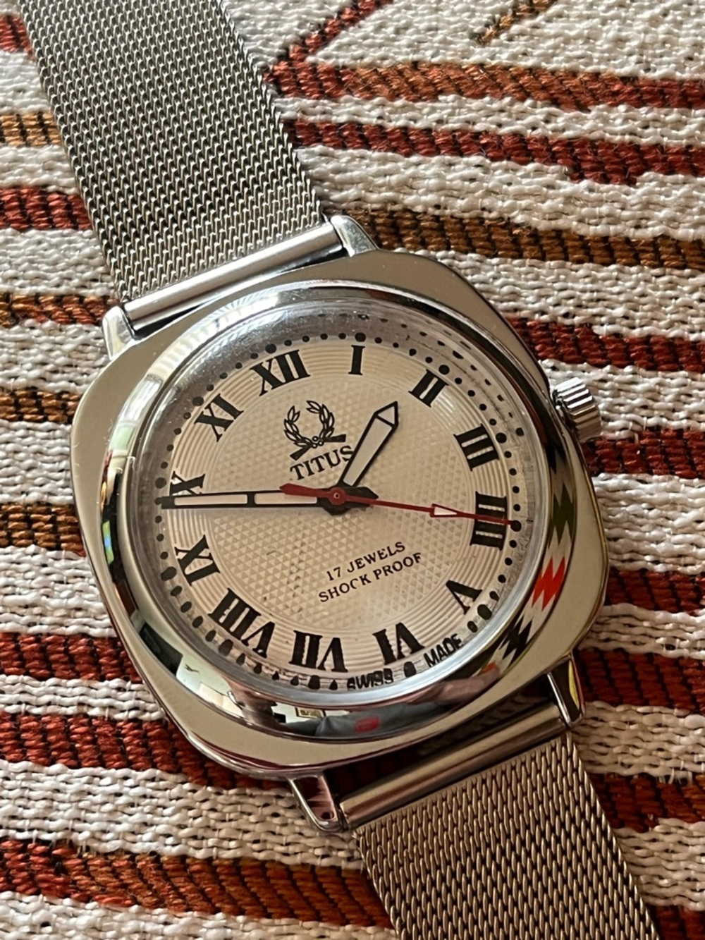 Classic Titus Mens Wristwatch